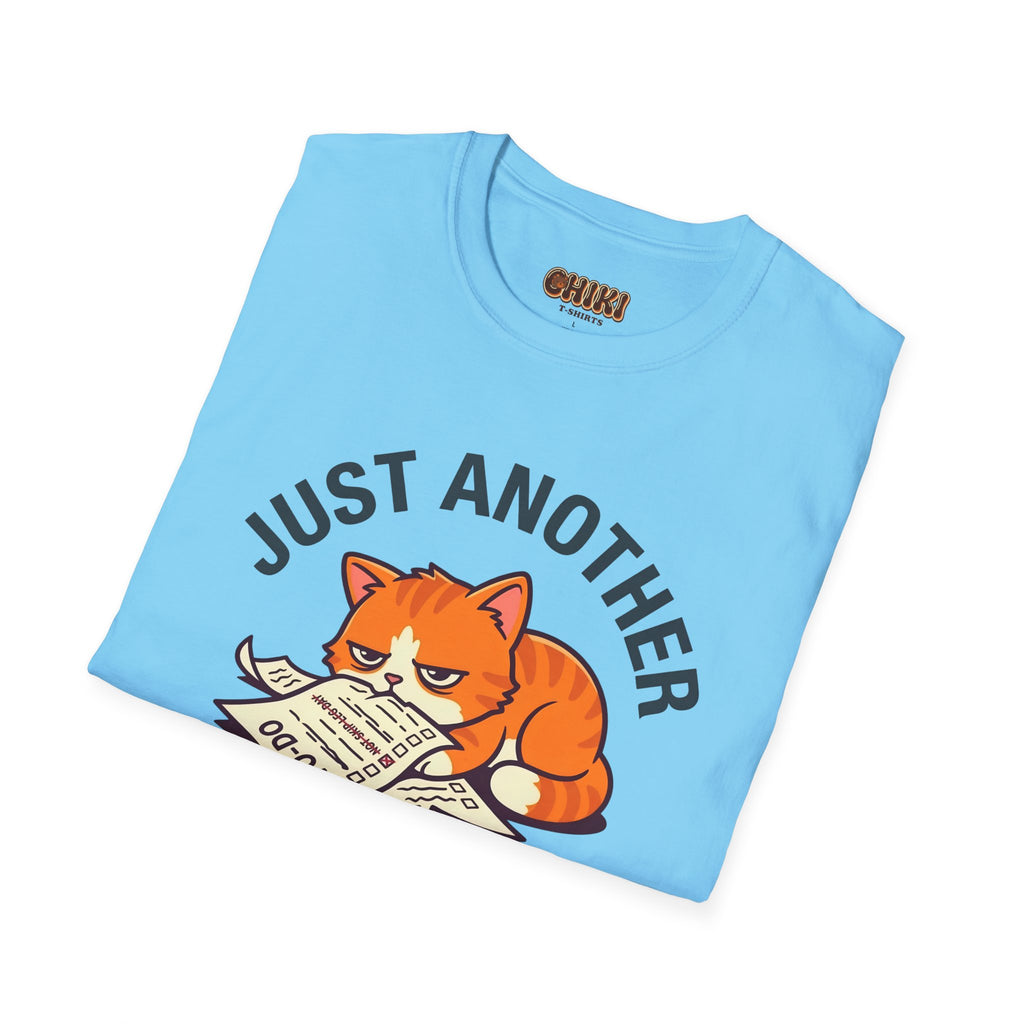 T-Shirt — "Just Another Purr-fect Day" Cat Graphic Tee