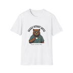 T-Shirt — "Grizzly Without Coffee" Bear Graphic Tee
