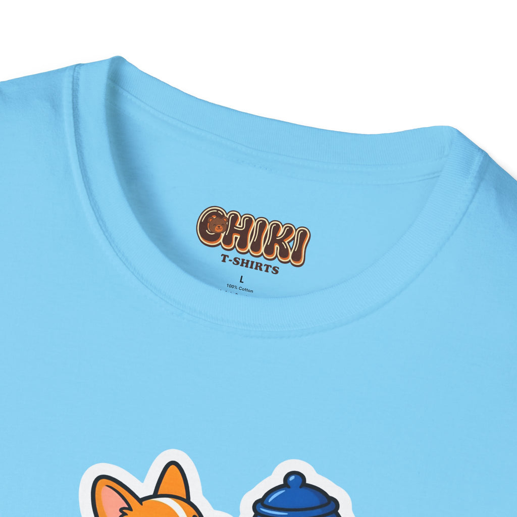 Corgi Teamwork T-Shirt — "Teamwork Makes the Dream Work (Usually)"