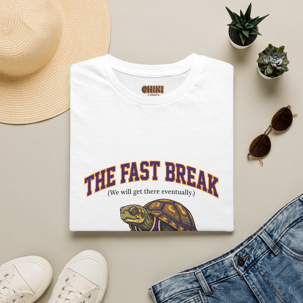T-Shirt — The Fast Break Turtle Basketball Graphic Tee