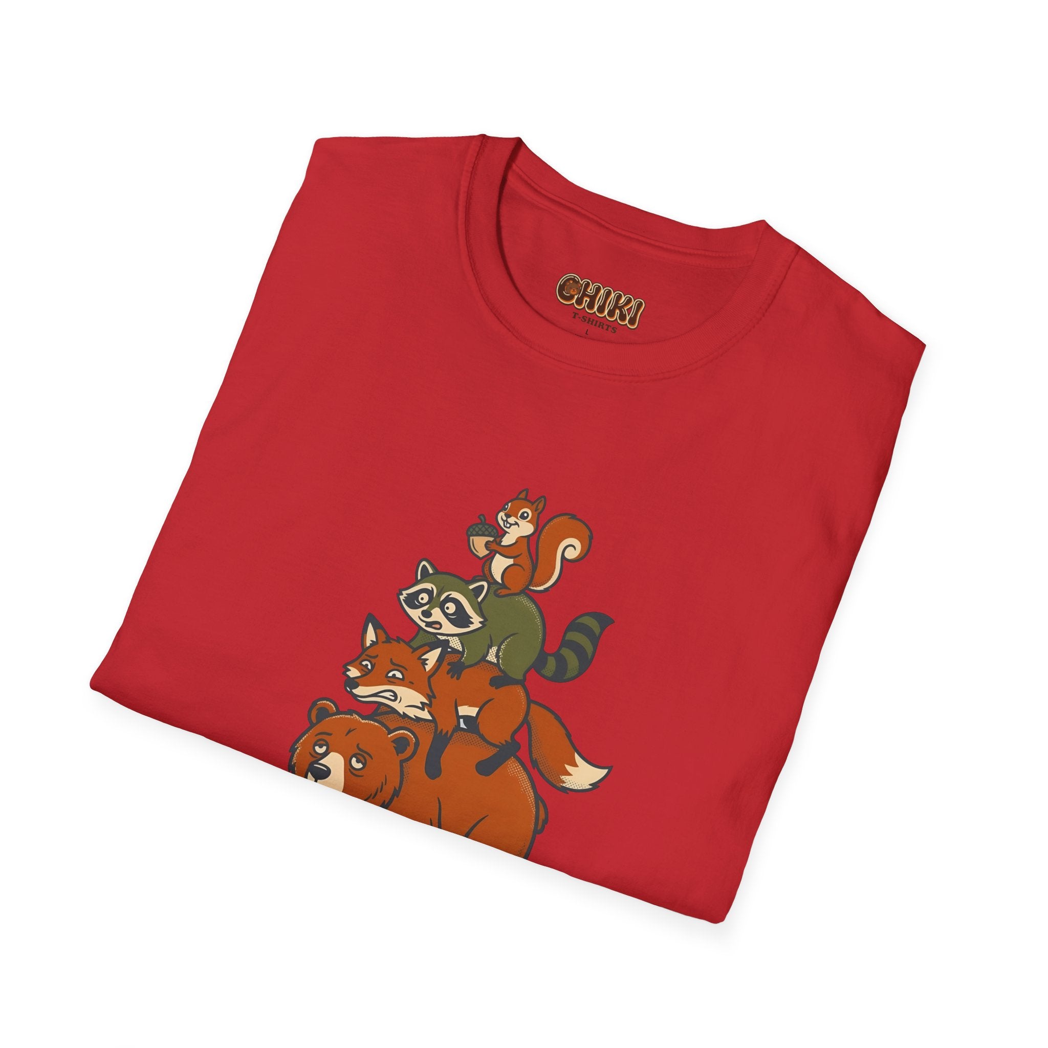 T‑Shirt — "We’re Doing Our Best" Cute Forest Animals Graphic Tee
