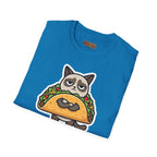 Grumpy Cat Taco T-Shirt — "I Don't Want to Taco 'Bout It" Graphic Tee