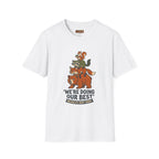 T‑Shirt — "We’re Doing Our Best" Cute Forest Animals Graphic Tee