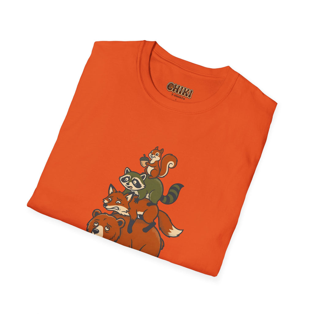 T‑Shirt — "We’re Doing Our Best" Cute Forest Animals Graphic Tee
