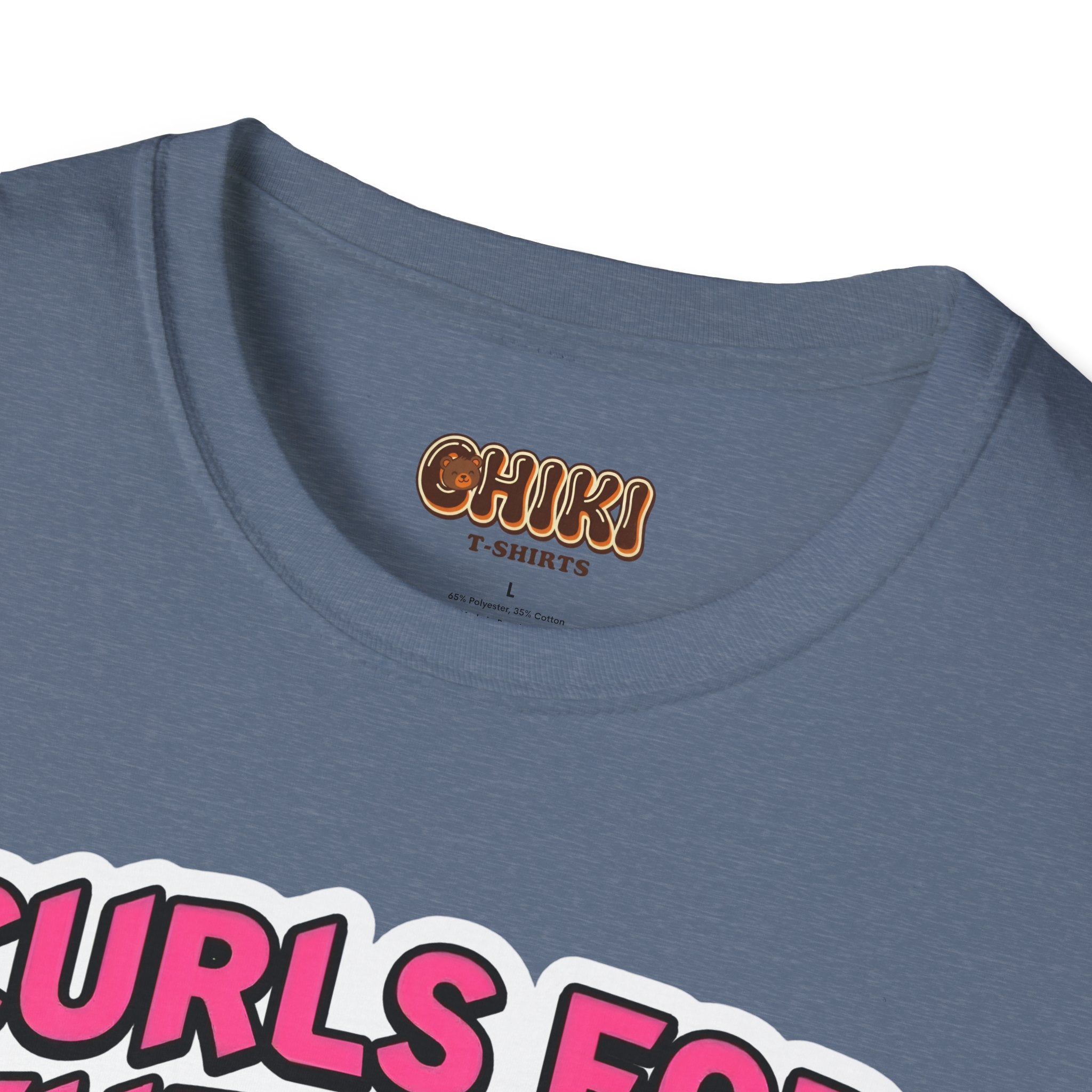 T-Shirt — "Curls for the Girls" Cute Hamster Weightlifting Graphic
