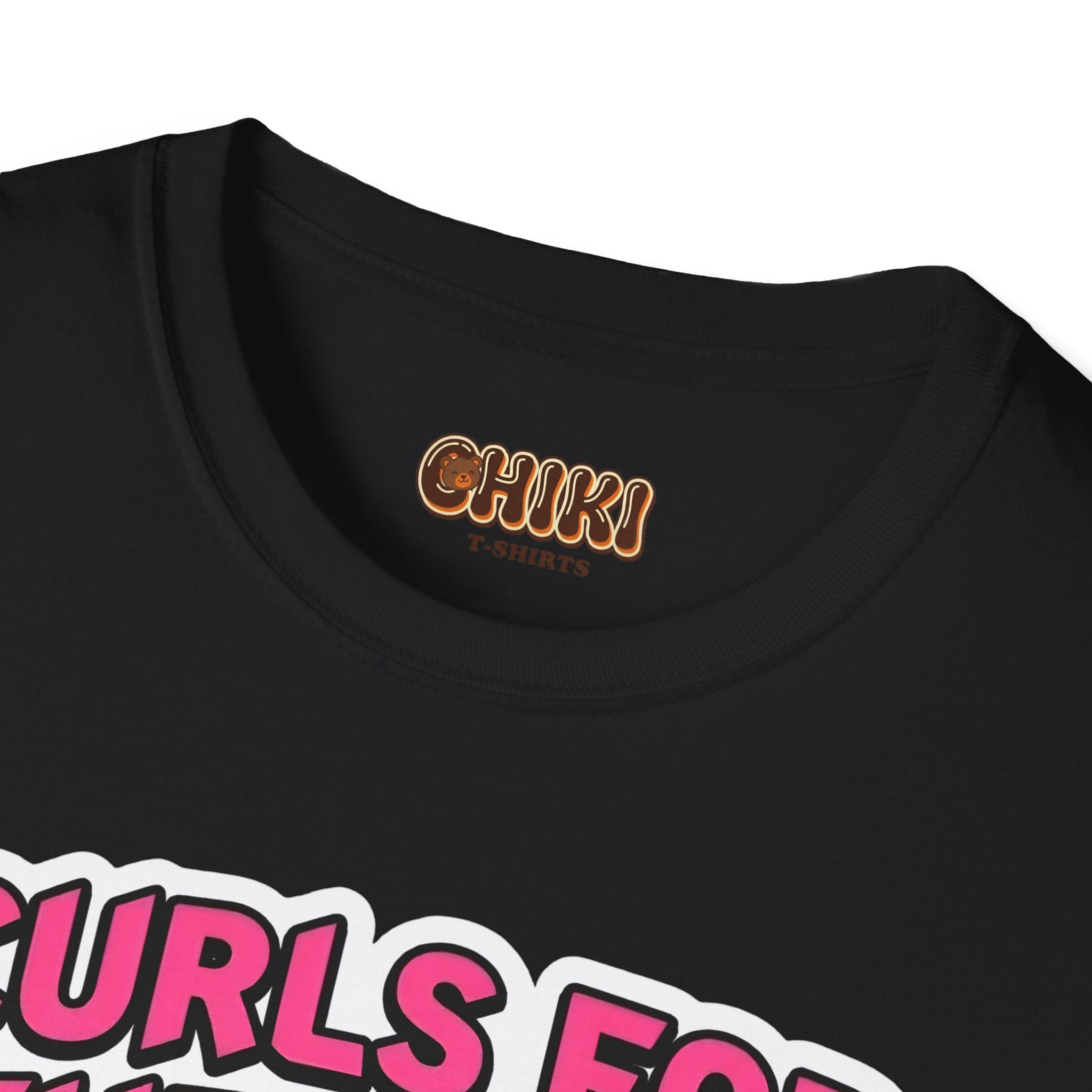 T-Shirt — "Curls for the Girls" Cute Hamster Weightlifting Graphic