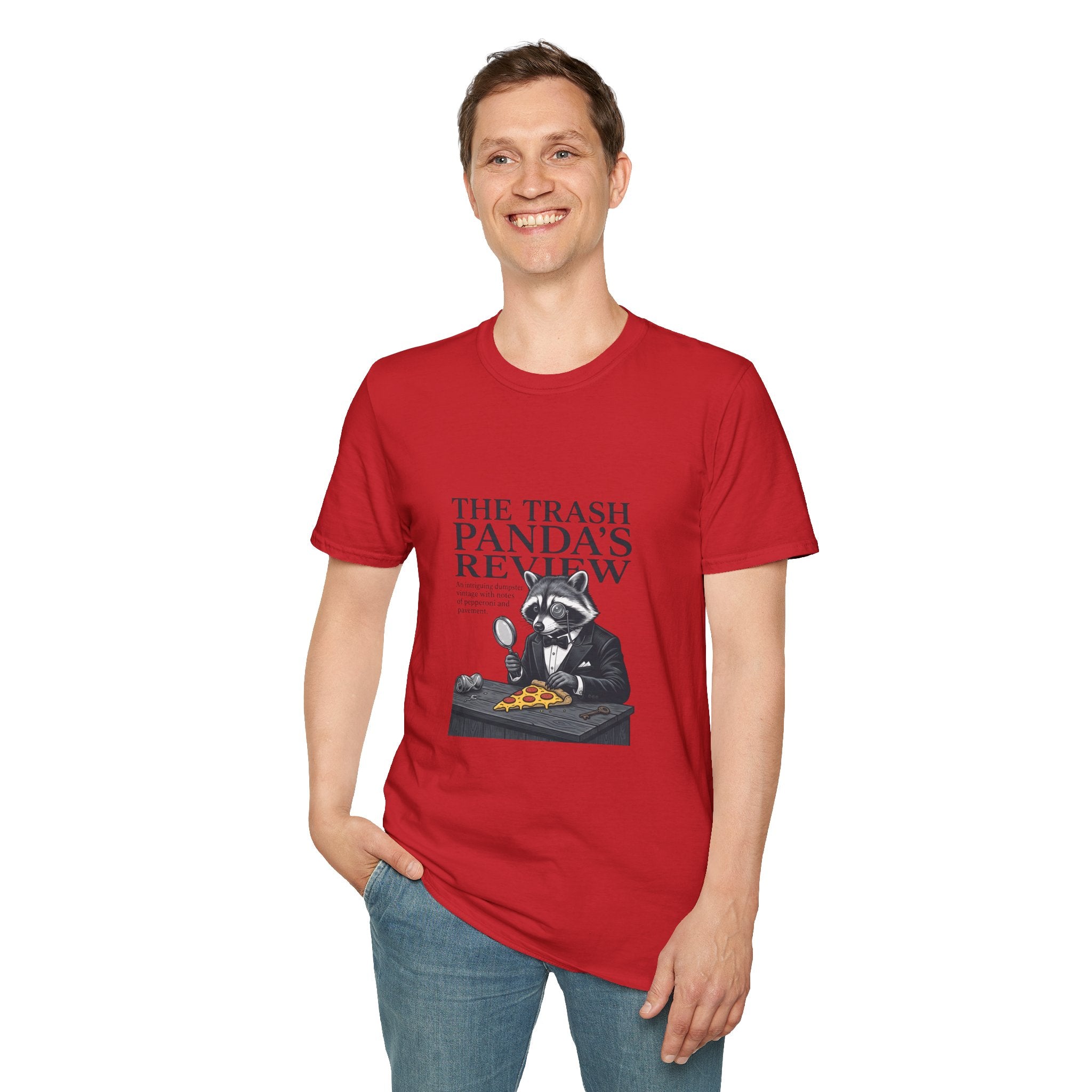 Trash Panda's Review T-Shirt — Funny Raccoon Reviewer Tee
