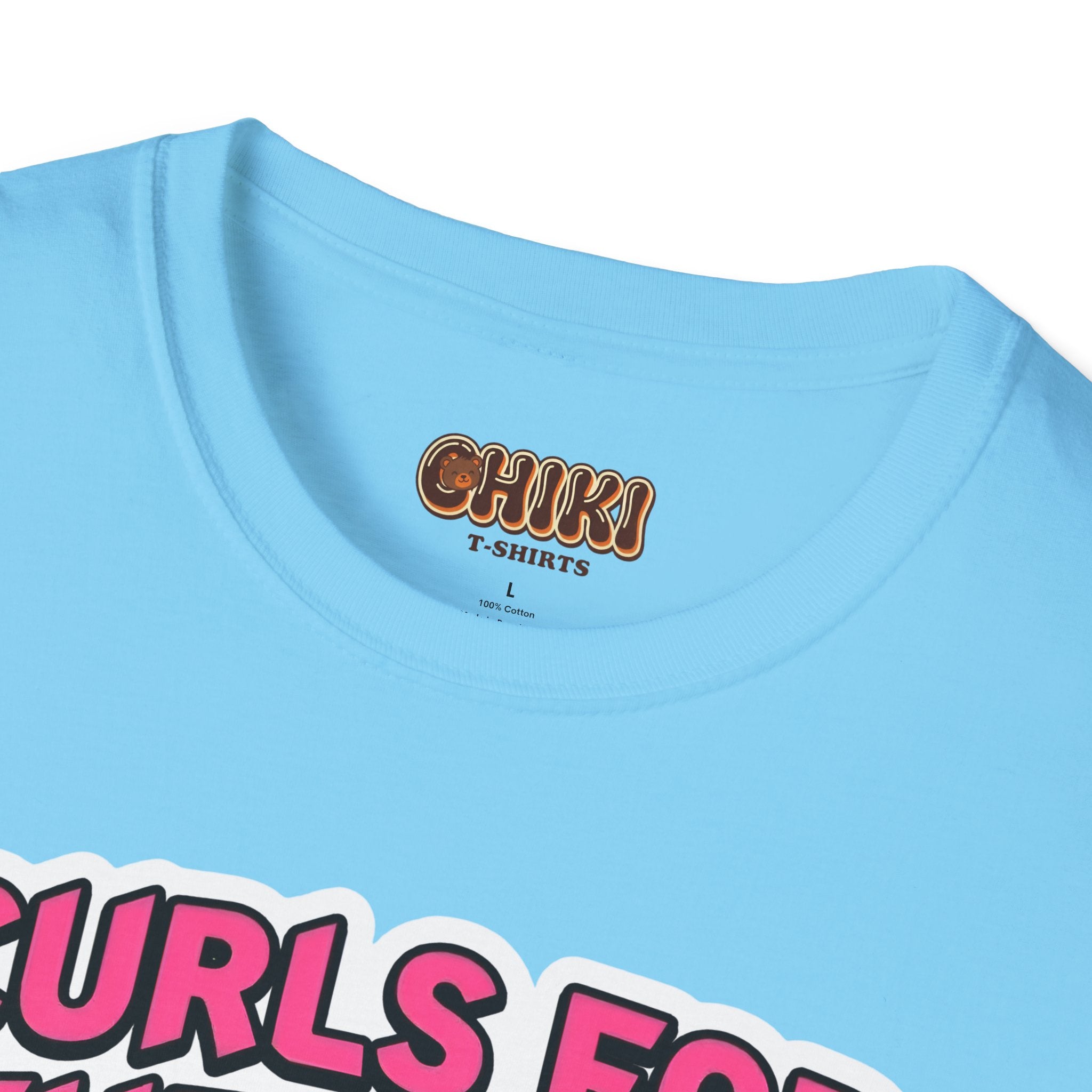 T-Shirt — "Curls for the Girls" Cute Hamster Weightlifting Graphic
