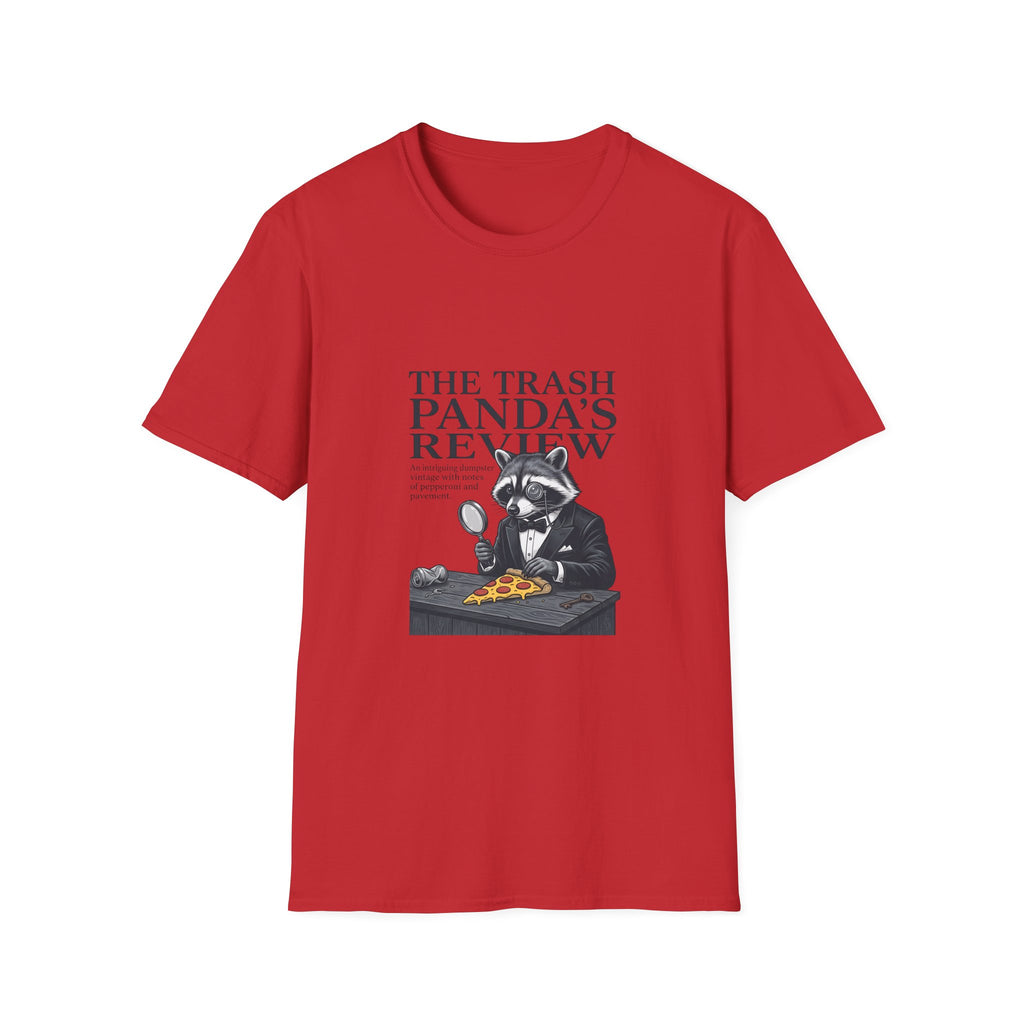 Trash Panda's Review T-Shirt — Funny Raccoon Reviewer Tee