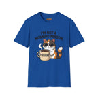 I’m Not a Morning Person Cat Coffee T-Shirt