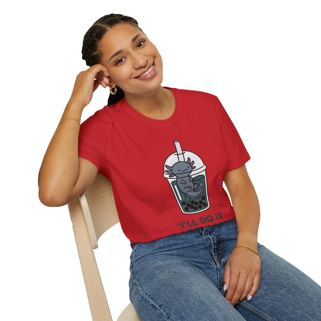 Boba Axolotl 'I'll Do It A-Lotl Later' T-Shirt