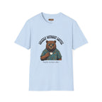 T-Shirt — "Grizzly Without Coffee" Bear Graphic Tee