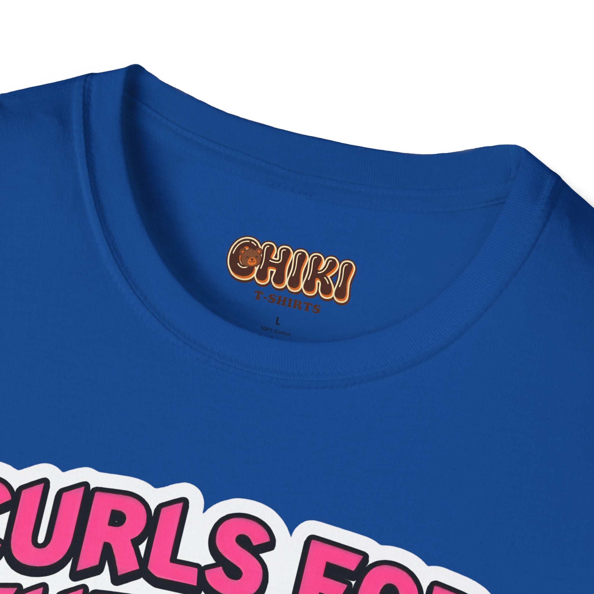 T-Shirt — "Curls for the Girls" Cute Hamster Weightlifting Graphic