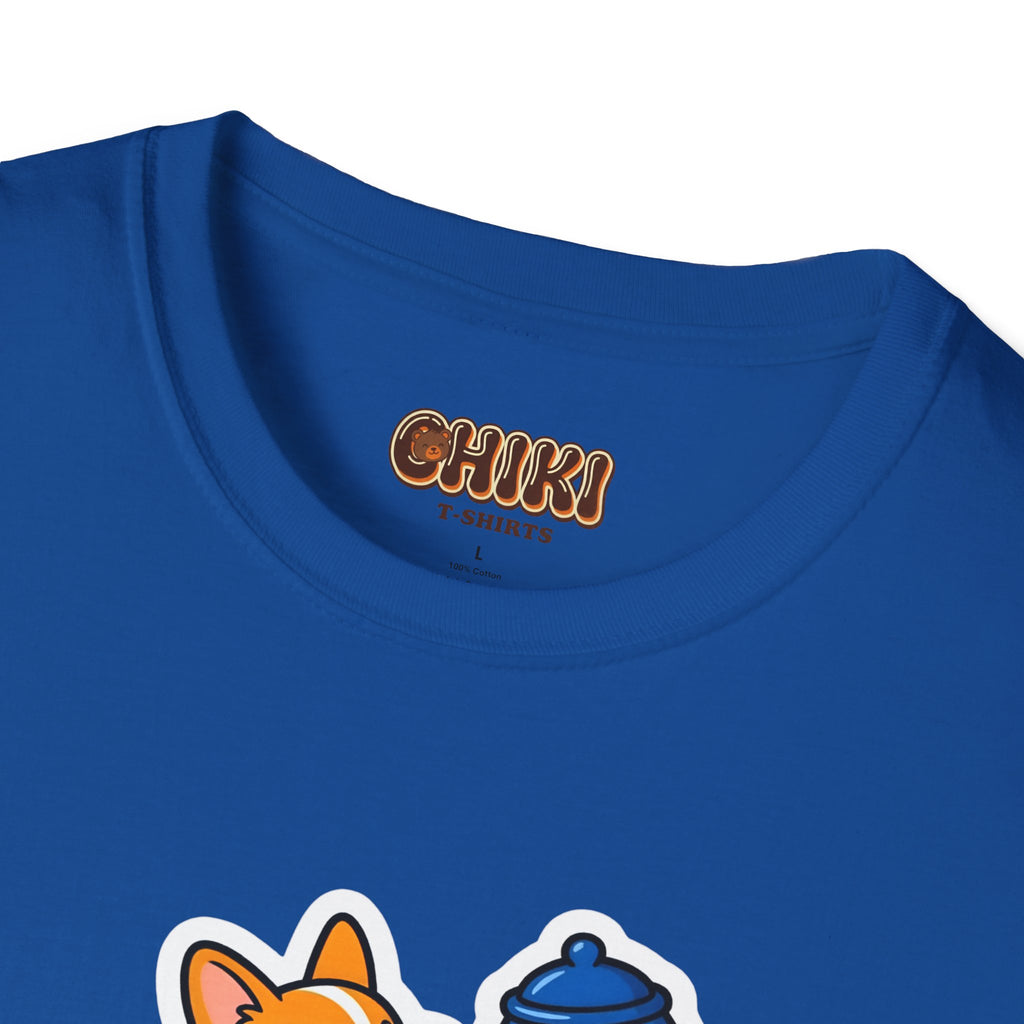 Corgi Teamwork T-Shirt — "Teamwork Makes the Dream Work (Usually)"