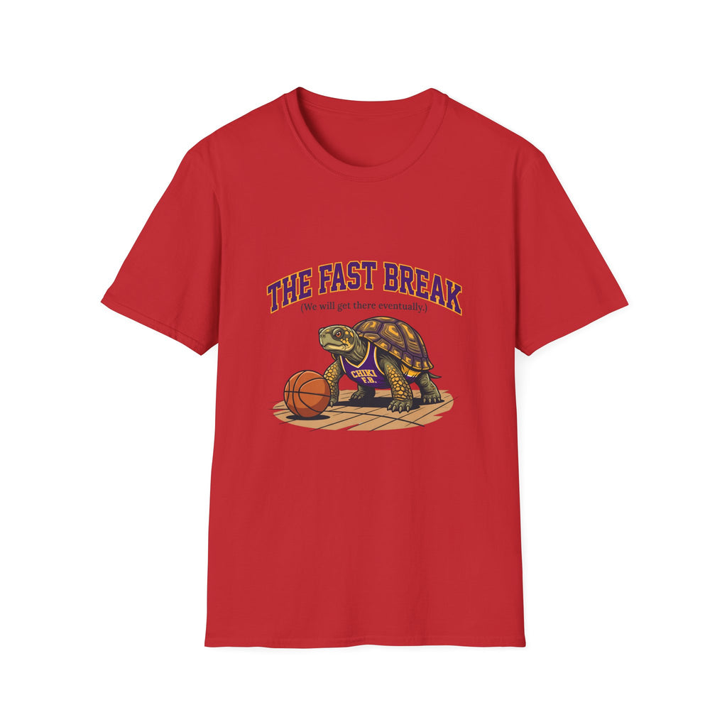 T-Shirt — The Fast Break Turtle Basketball Graphic Tee