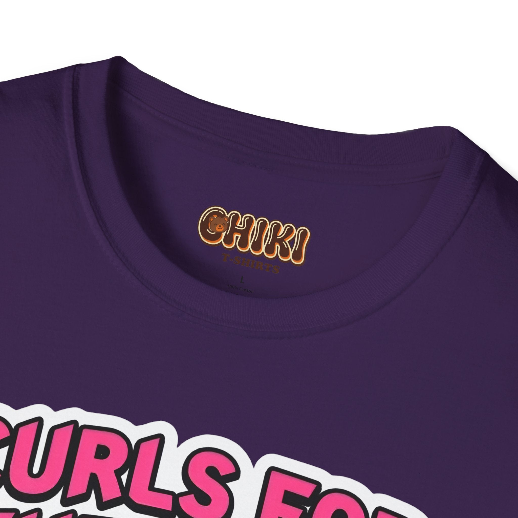 T-Shirt — "Curls for the Girls" Cute Hamster Weightlifting Graphic