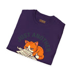 T-Shirt — "Just Another Purr-fect Day" Cat Graphic Tee