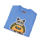 Grumpy Cat Taco T-Shirt — "I Don't Want to Taco 'Bout It" Graphic Tee