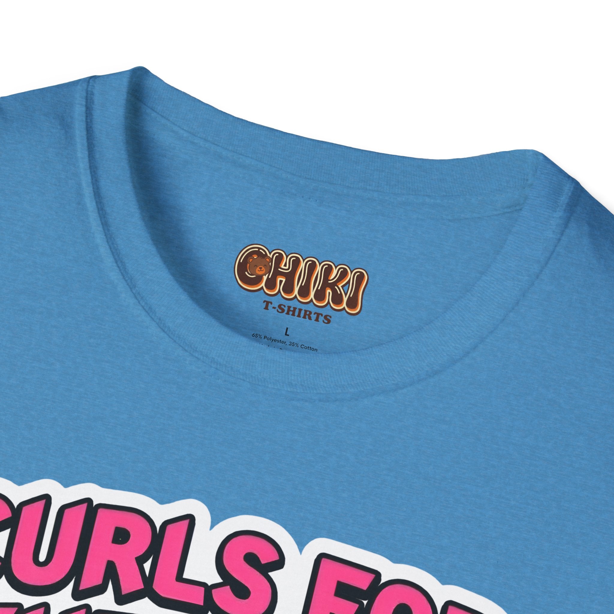 T-Shirt — "Curls for the Girls" Cute Hamster Weightlifting Graphic