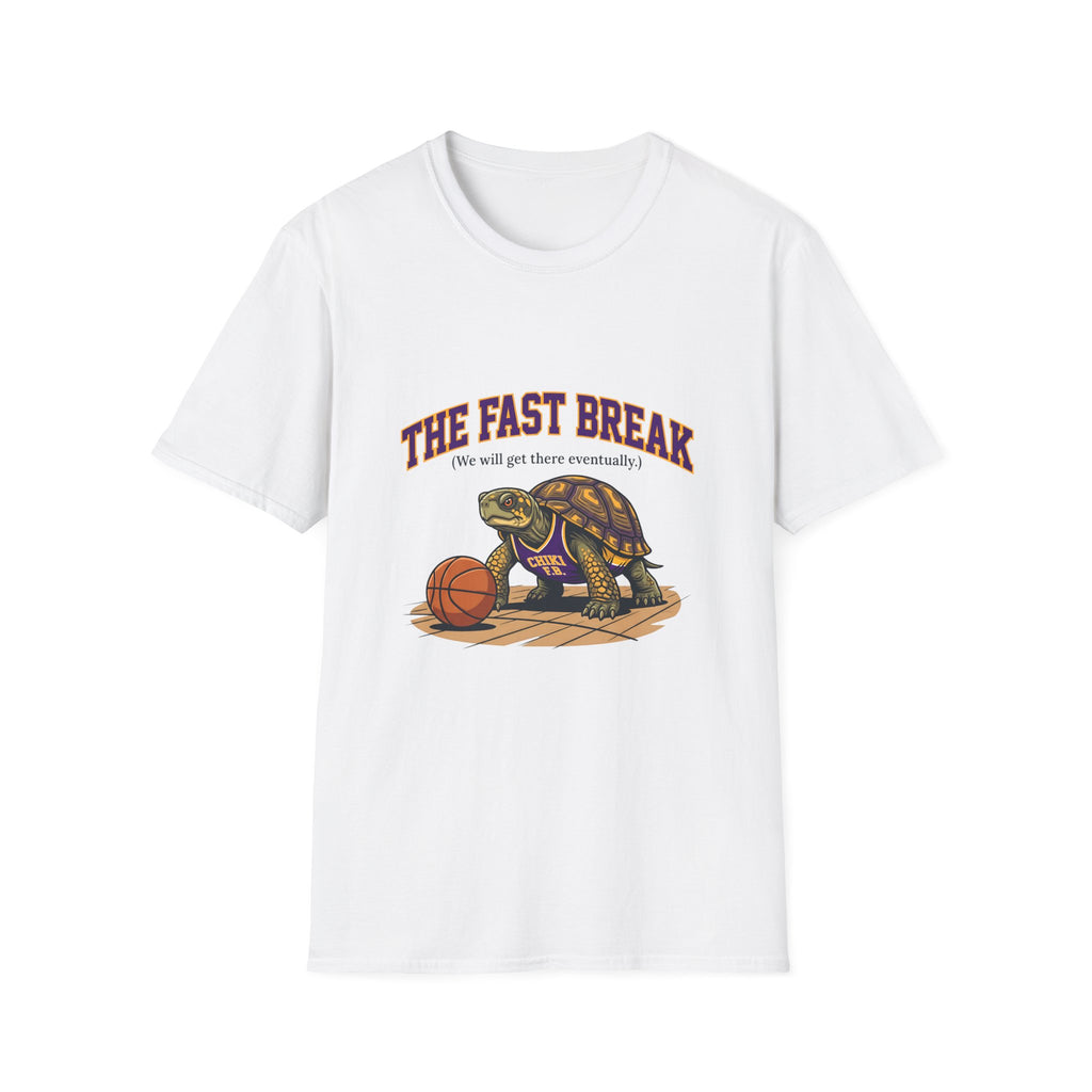 T-Shirt — The Fast Break Turtle Basketball Graphic Tee