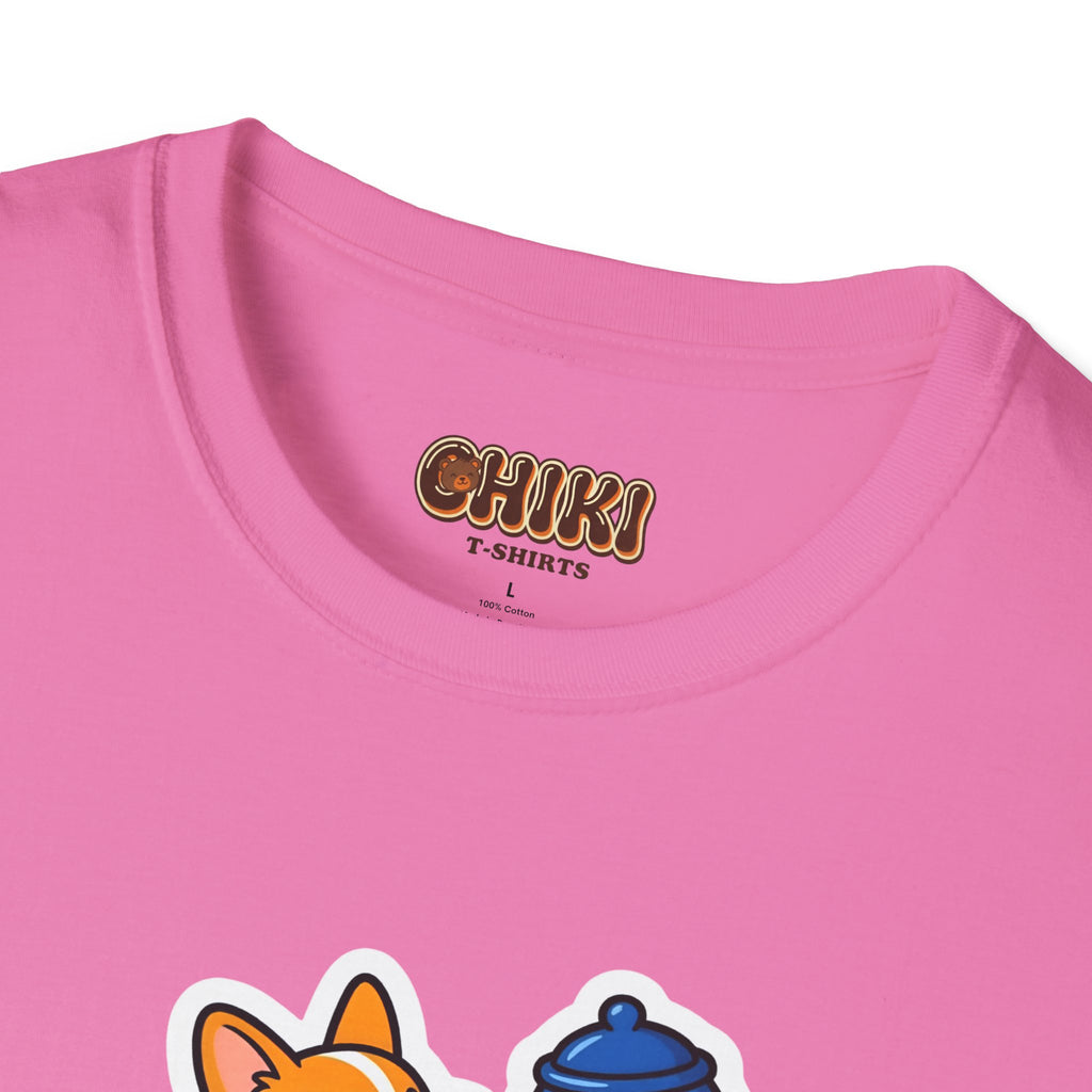 Corgi Teamwork T-Shirt — "Teamwork Makes the Dream Work (Usually)"